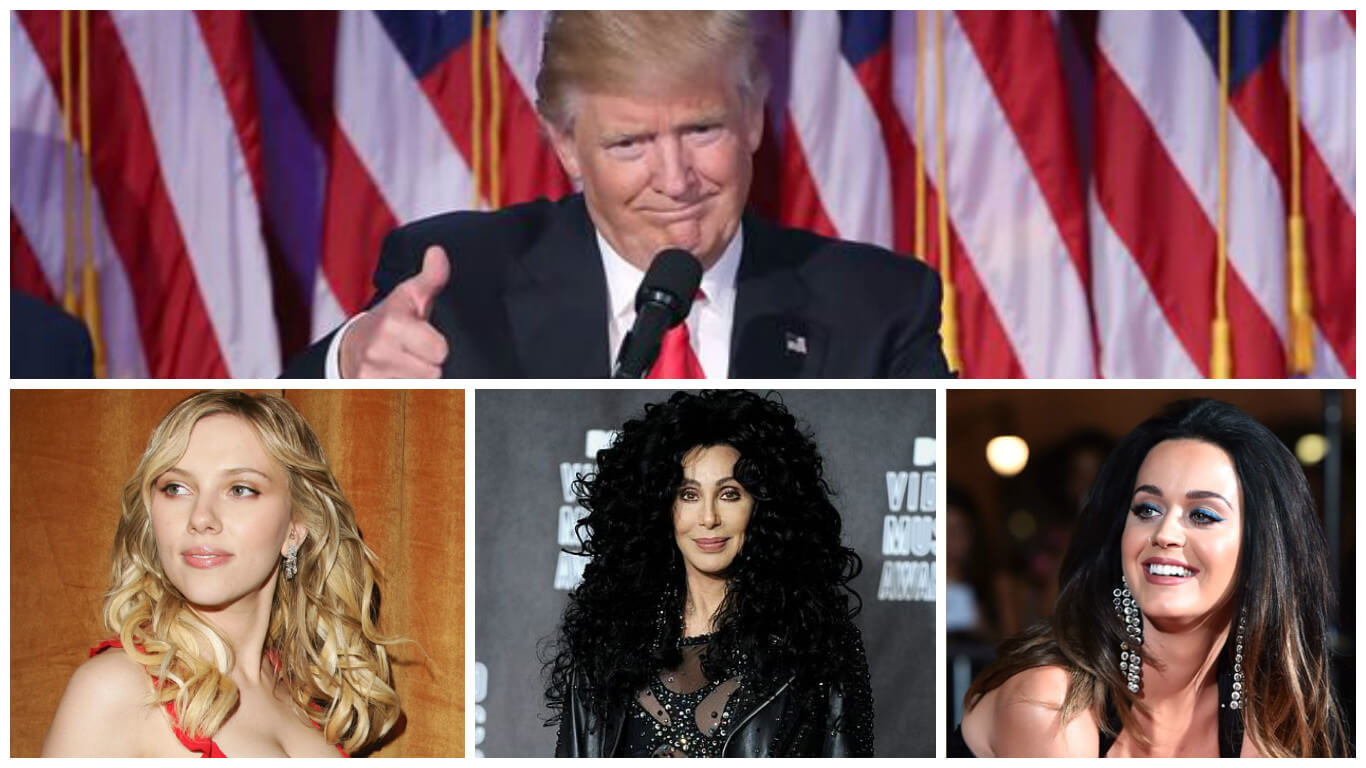 Donald-Trump-y-Scarlett-Johansson-Cher-y-Kate-Perry