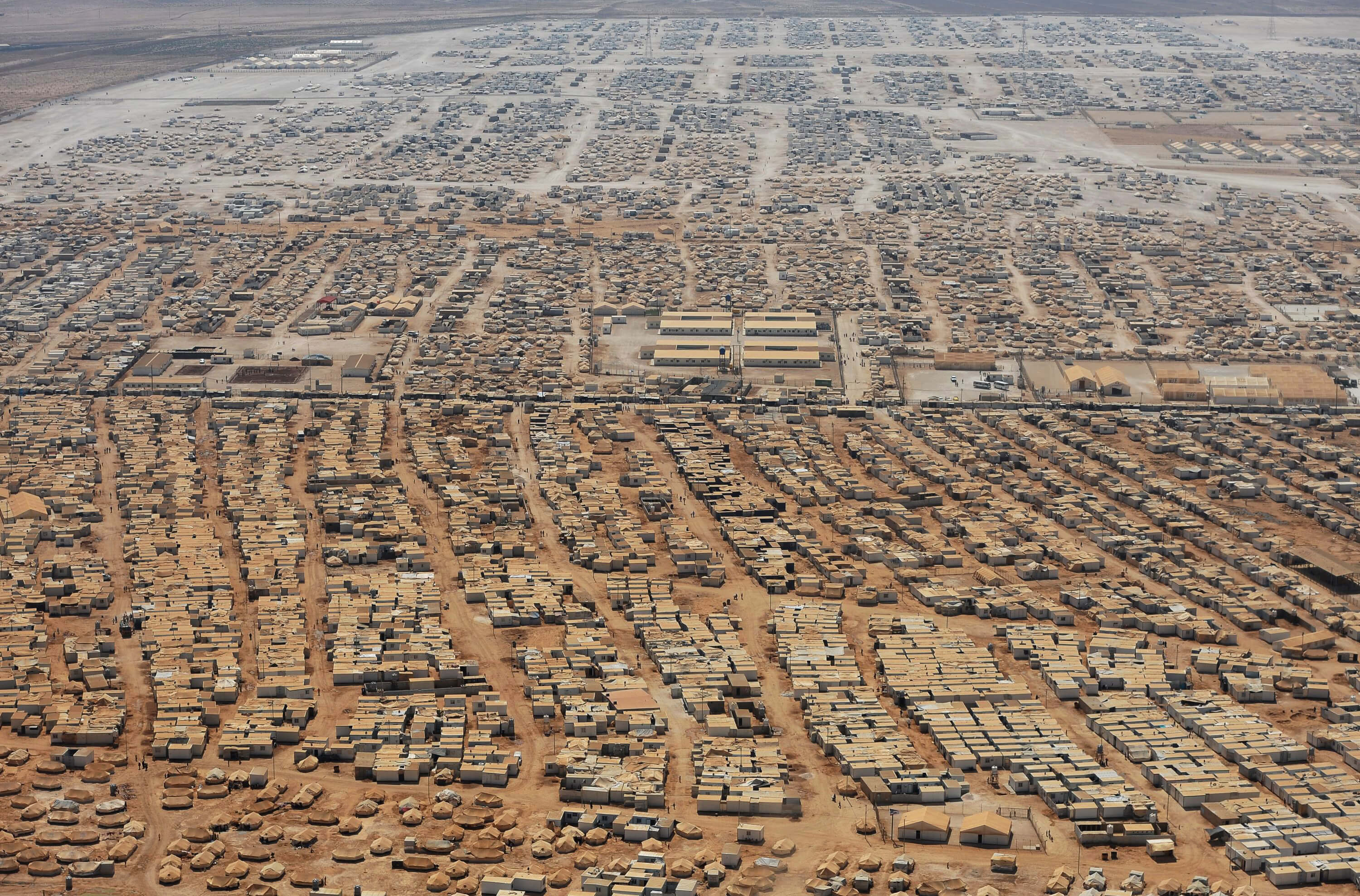 Campo de Refugiados en Siria (Ilustrativo)