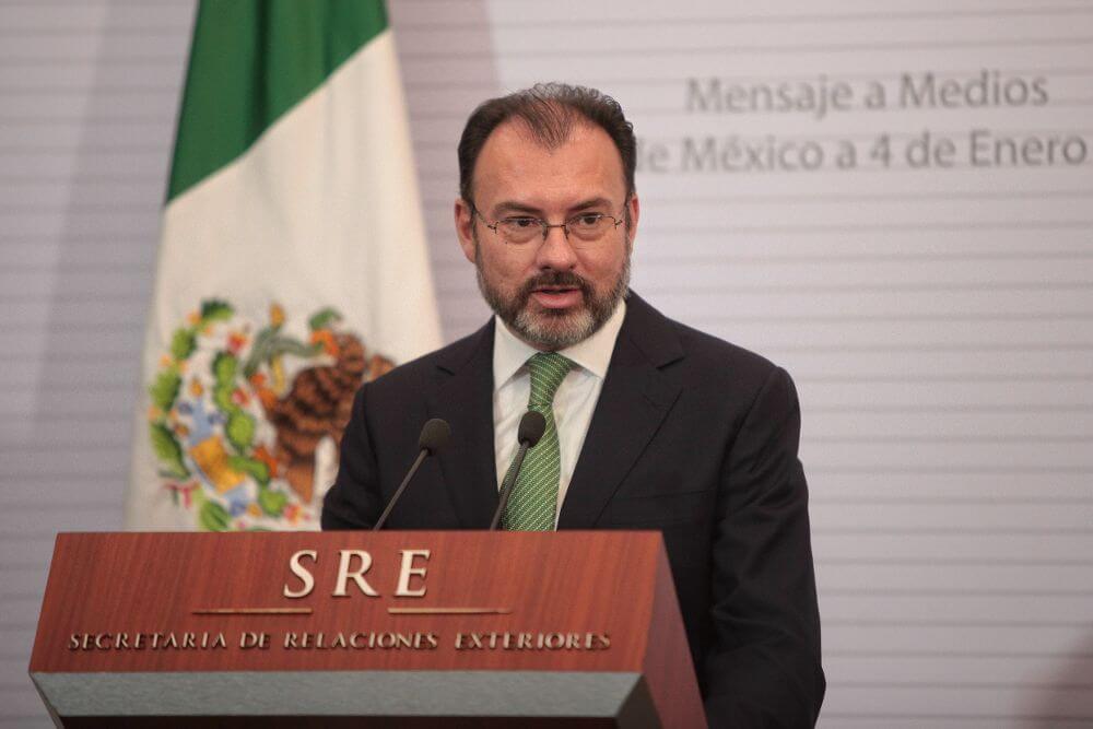 Canciller mexicano Luis Videgaray
