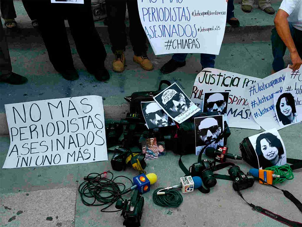 México impunidad ataques prensa