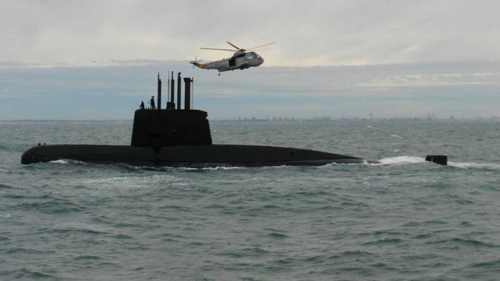 submarino desaparecido en Argentina