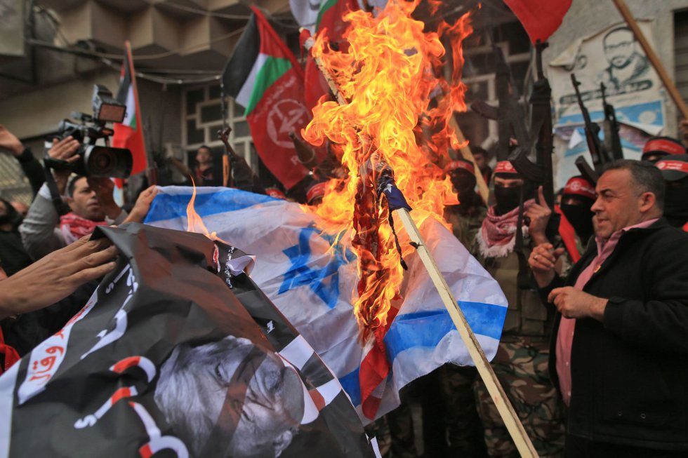  protestas por la decisión de cambiar la embajada a Jerusalén
