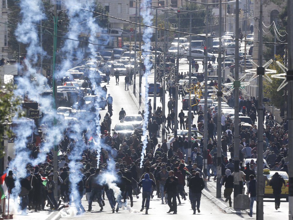  protestas por la decisión de cambiar la embajada a Jerusalén