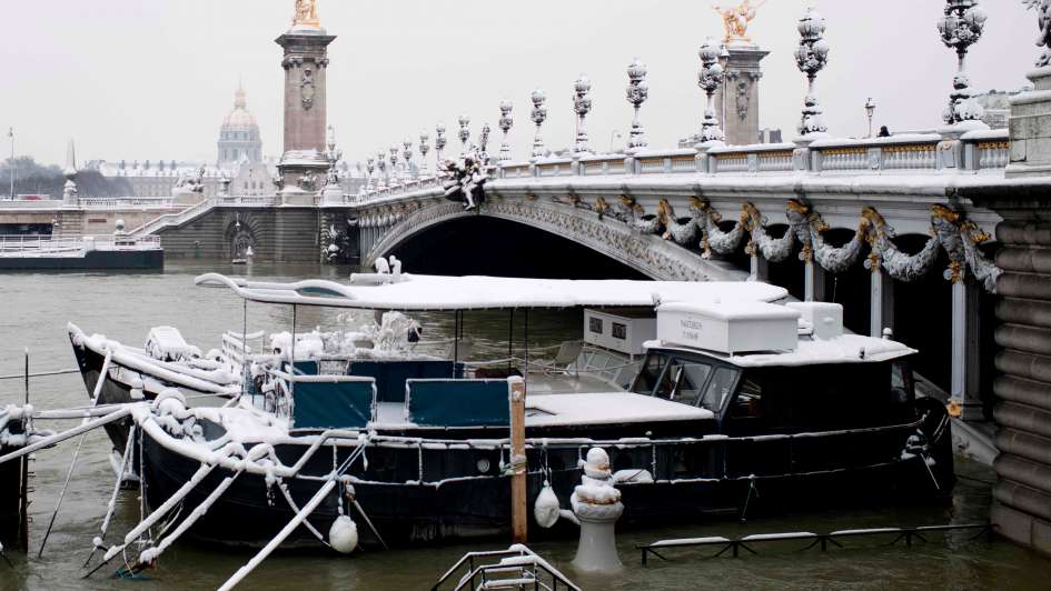 París bajo nieve 