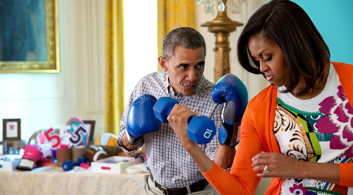 historia de amor entre Michelle y Barack Obama