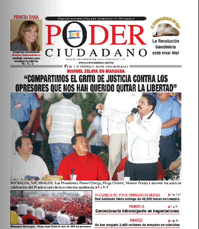 gobierno del Poder Ciudadano de Manuel Zelaya