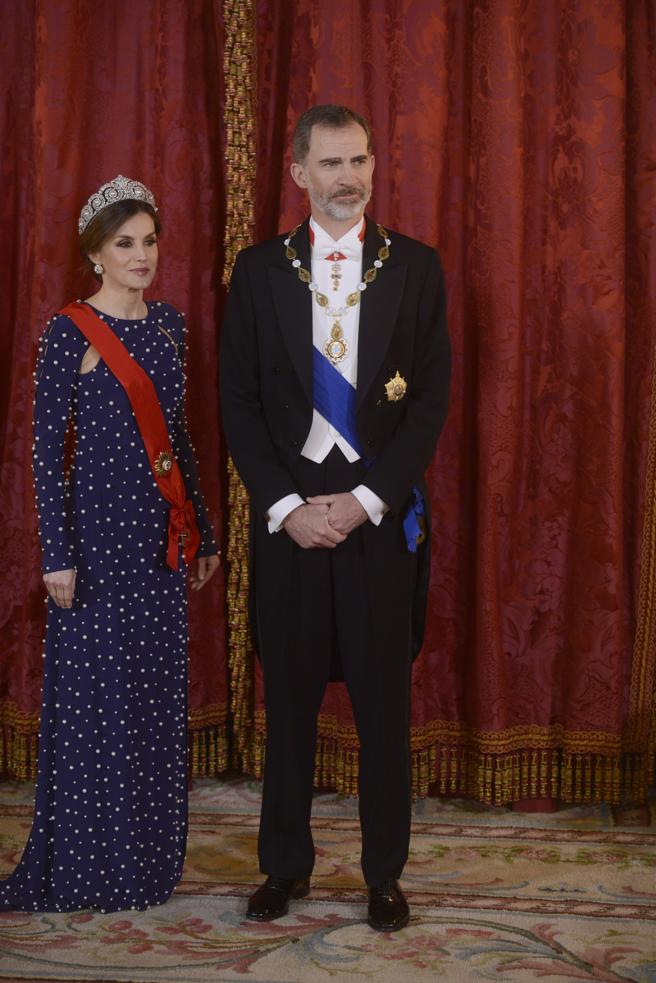 Letizia usa tiara de la reina Sofía