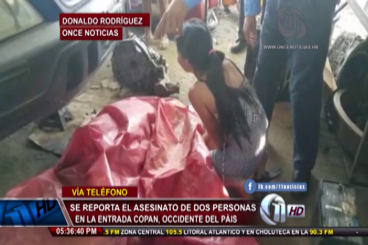 personas asesinadas Copán