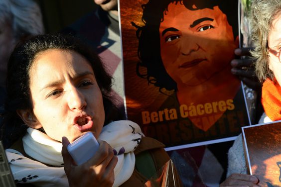 entrevista a las hijas de Berta Cáceres