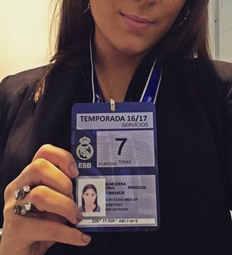 Almudena Cruz Real Madrid