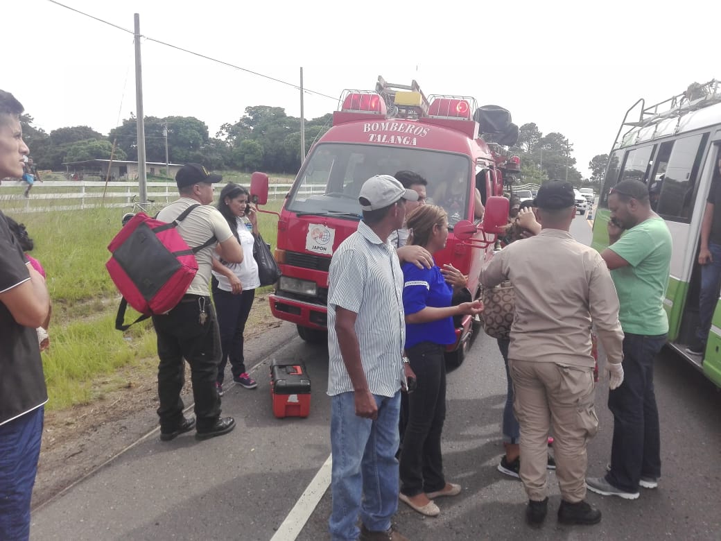 accidente en carretera a Olancho