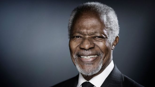 muere Kofi Annan 