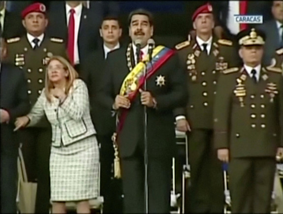 Nicolás Maduro Atentado Venezuela.