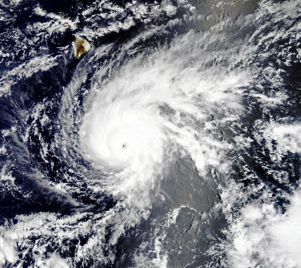 huracán Lane Hawai