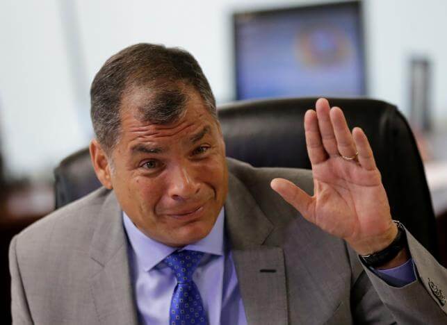 Rafael Correa, actual presidente de Ecuador