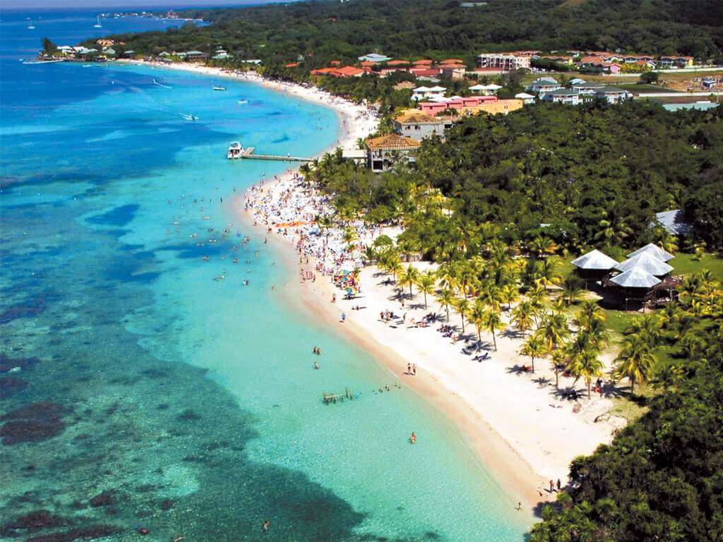 Es la zona más comercial de todo el municipio de Islas de la Bahía, posee las playas más bellas de Honduras, con impresionante combinación de arenas blancas y aguas cristalinas.