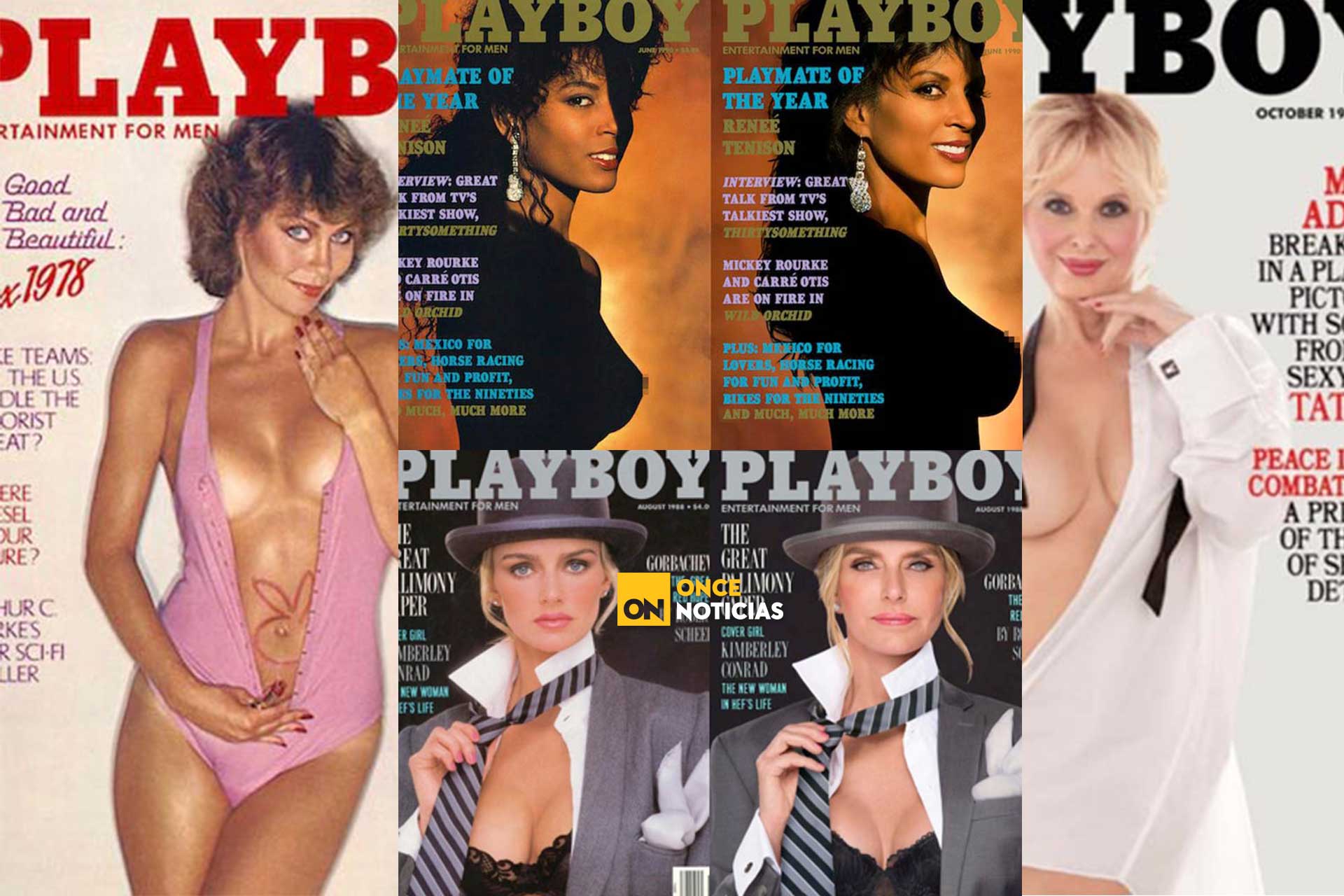 Playboy recrea sus mejores portadas 30 años después