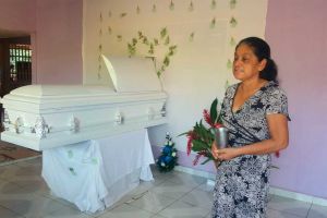 velorio de niño asesinado en México