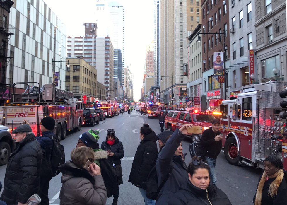 explosión en Nueva York