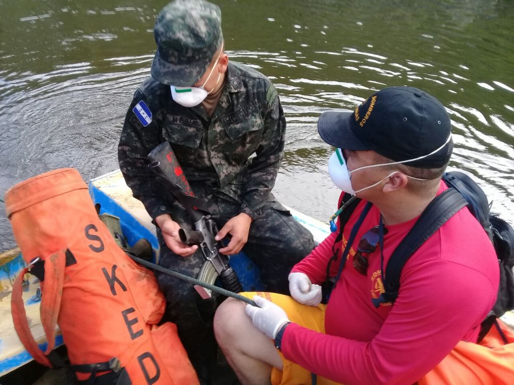 soldado salvadoreño ahogado en el río Lempa