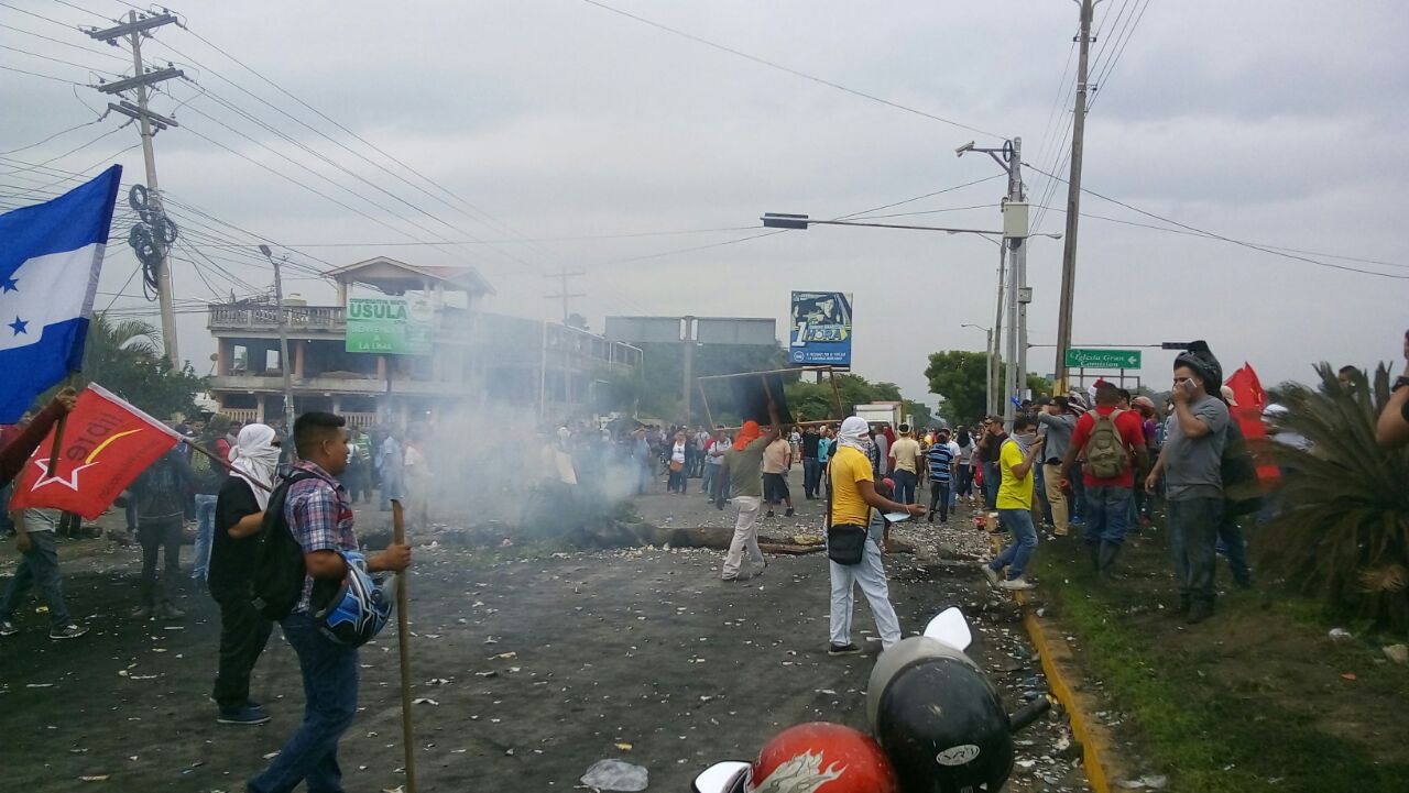 caos contubernio Honduras