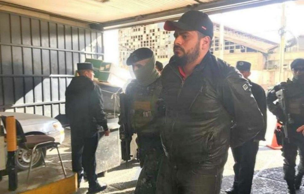 narco hondureño capturado en Guatemala