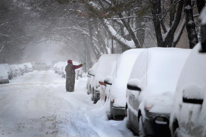 Chicago bajo nieve