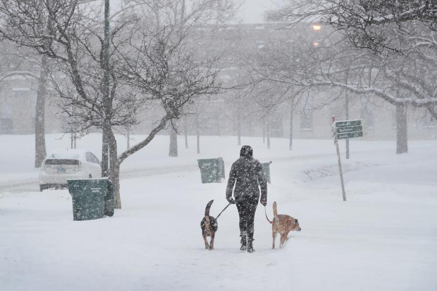 Chicago bajo nieve