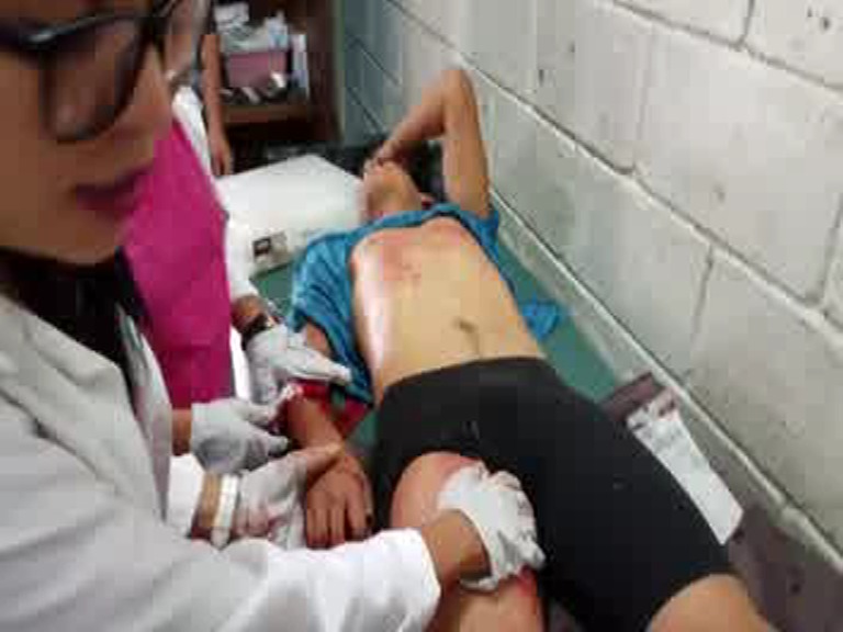 accidente en copan