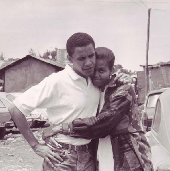historia de amor entre Michelle y Barack Obama