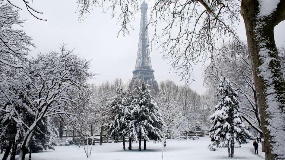 París bajo nieve