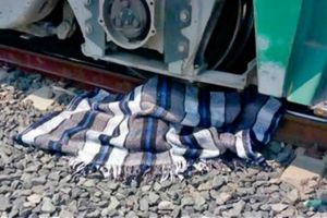 hondureño aplastado por tren en México
