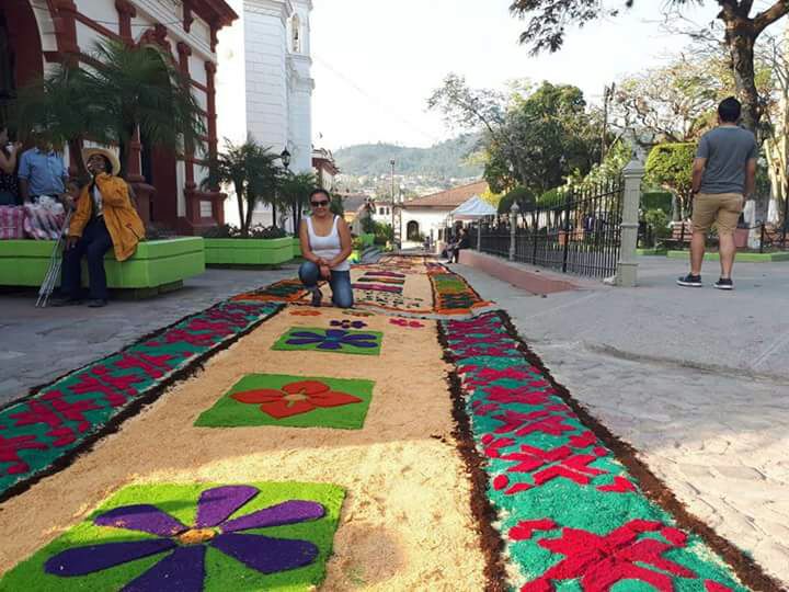 alfombras de aserrín