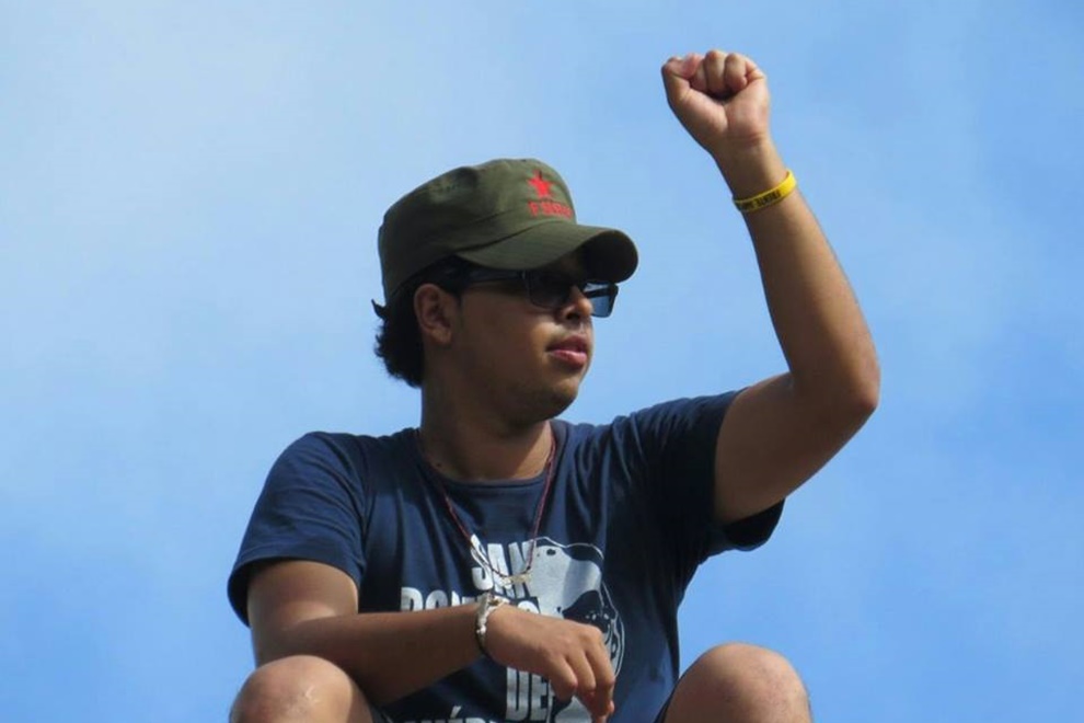 universitario acusado de quemar camión militar Eduardo Urbina
