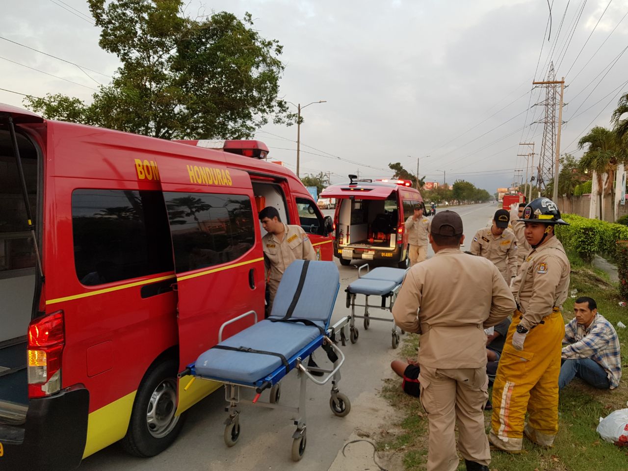 pescar accidente camino