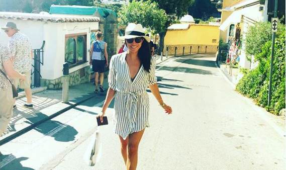 Meghan Markle disfruta en Italia