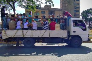 transporte de los venezolanos