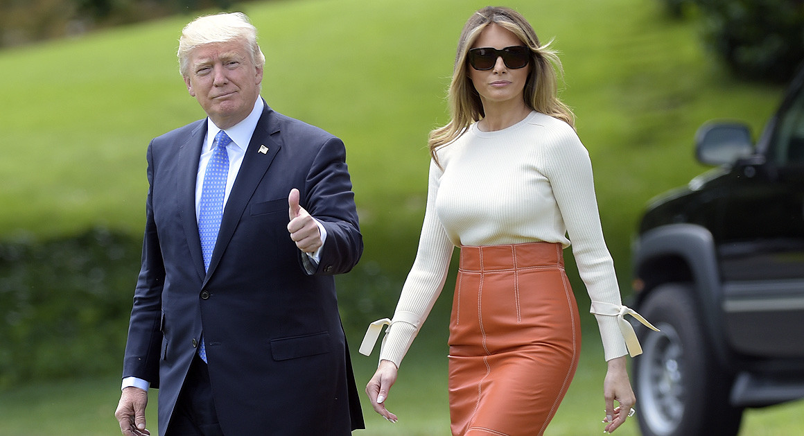 reaparece Melania Casa Blanca reaparece Melania Casa Blanca