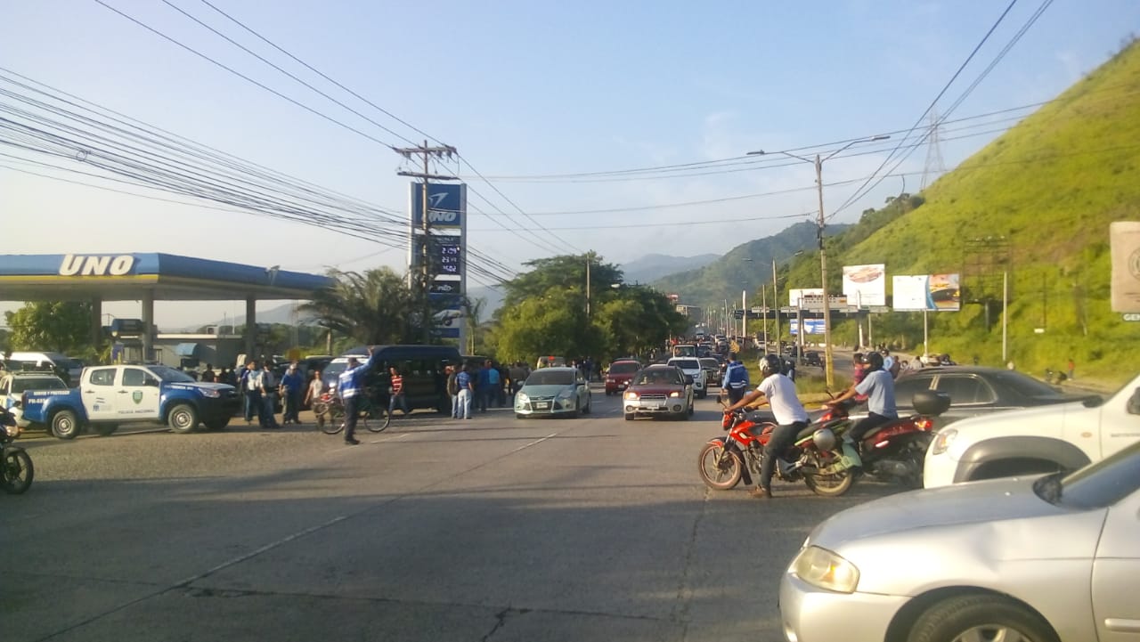 puntos tomados por transportistas