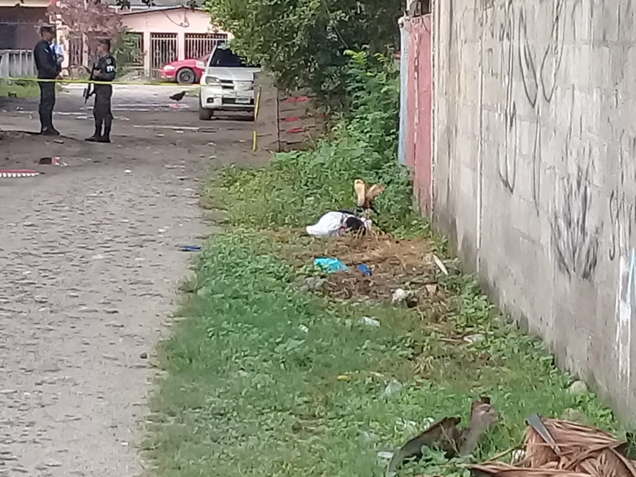 estrangulado hallan a un joven