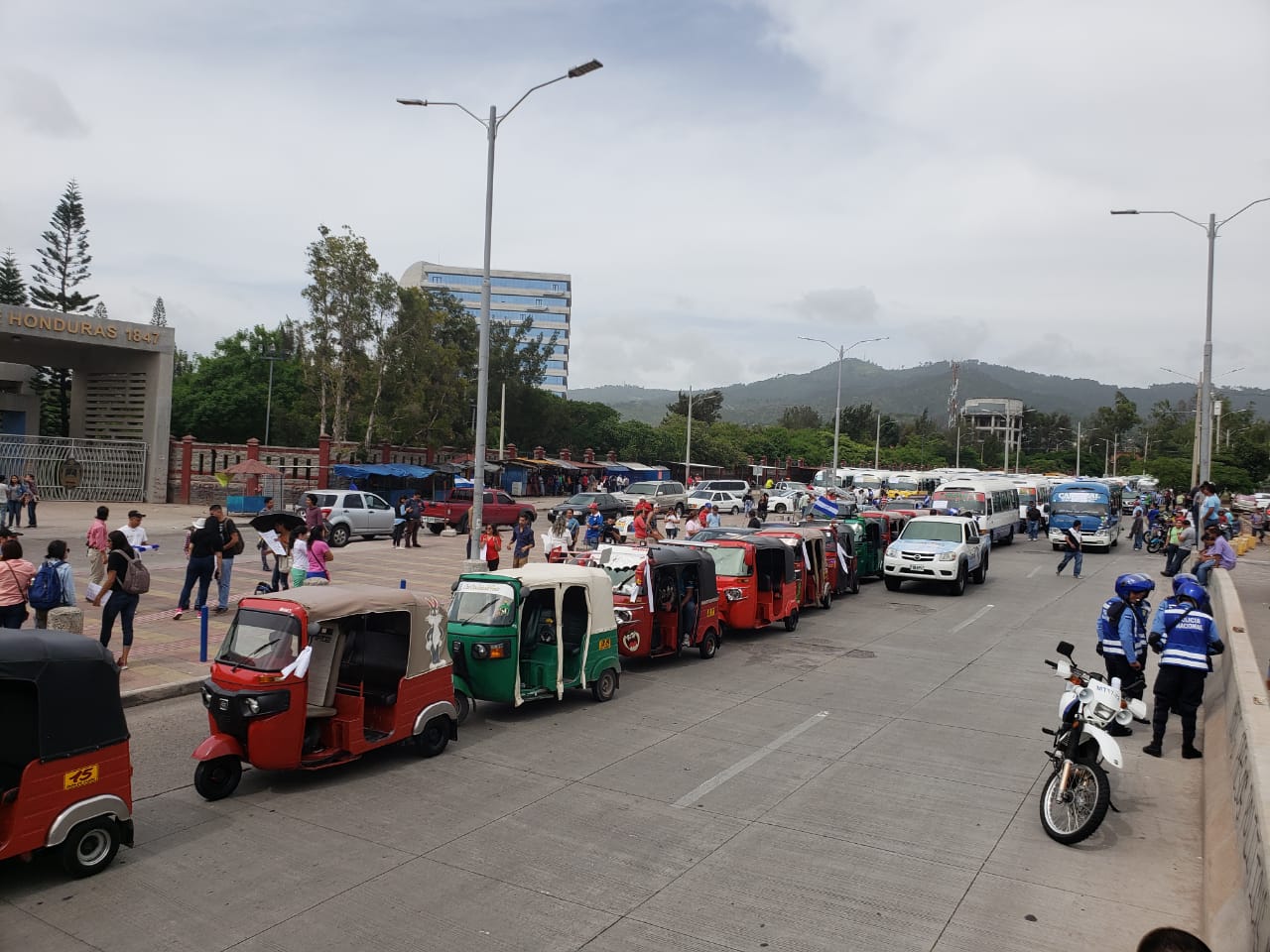 transportistas caravana 