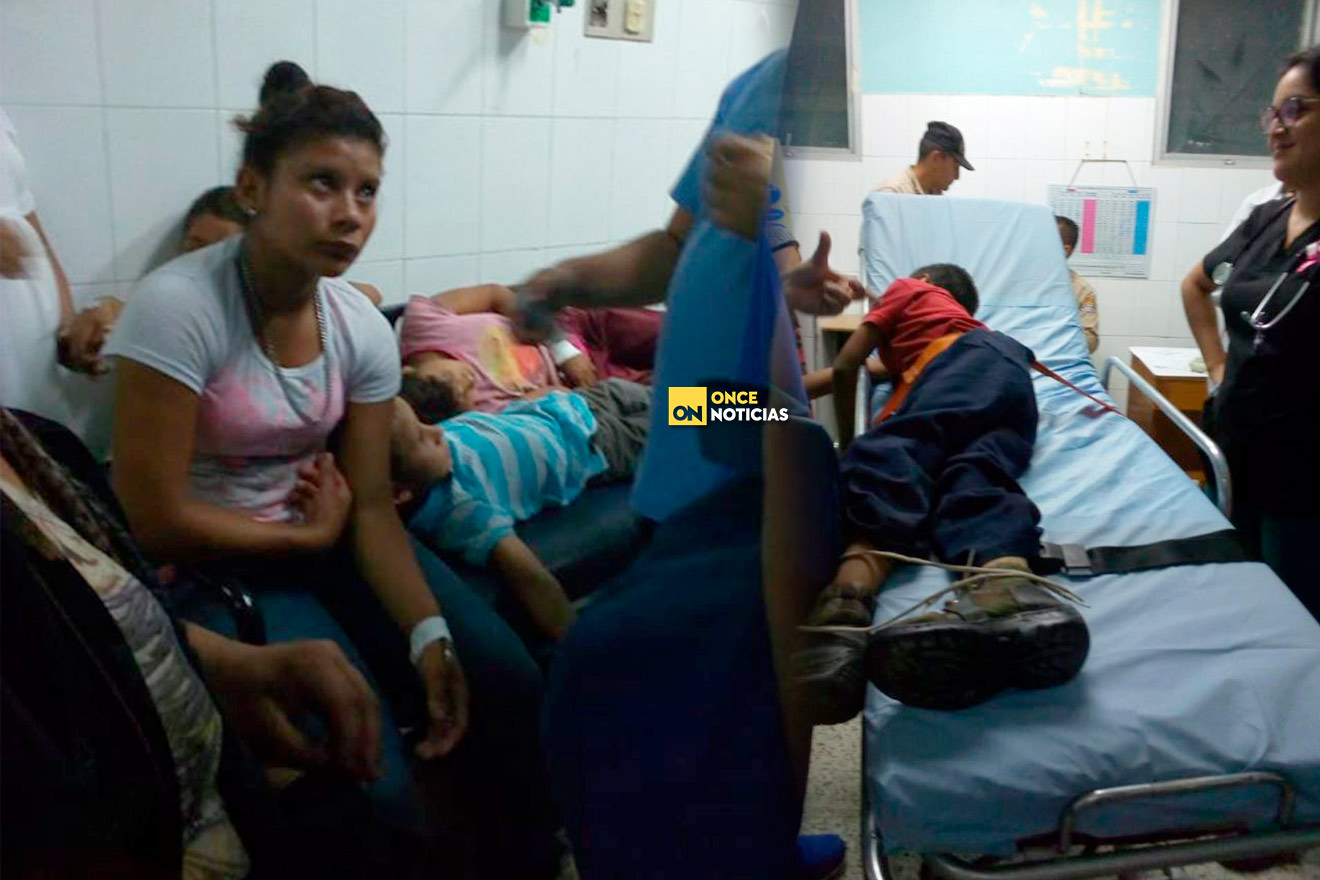 niños se intoxican Siguatepeque niños se intoxican Siguatepeque