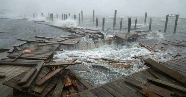 Huracán Florence Carolina
