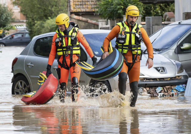 Inundaciones en Francia Inundaciones en Francia
