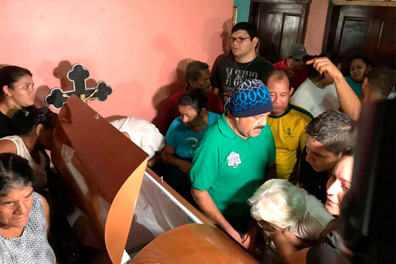 hondureño falleció caravana