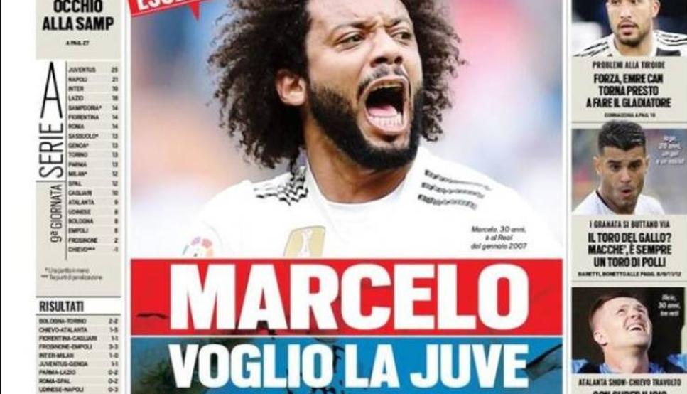 Marcelo pide su salida del Real Madrid