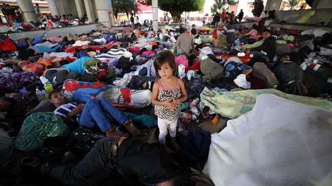 segunda caravana capacidad autoridades