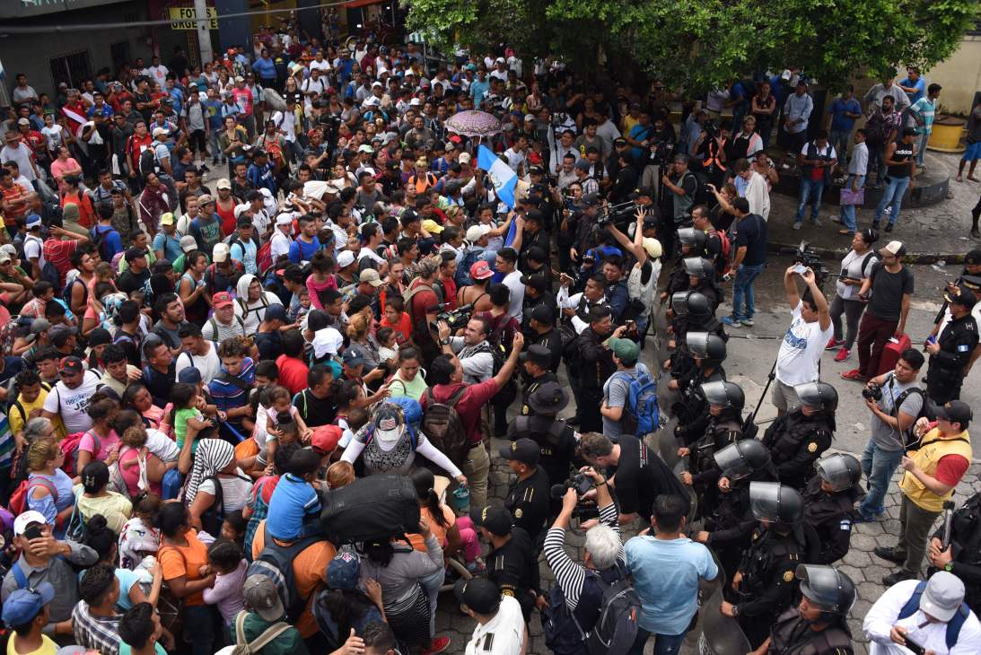 dolorosas imágenes caravana