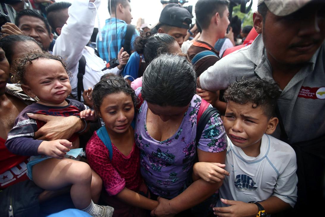 dolorosas imágenes caravana