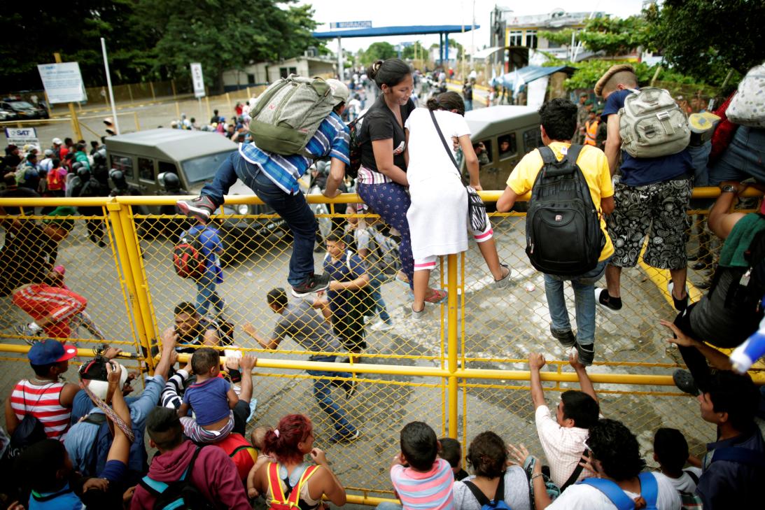 dolorosas imágenes caravana